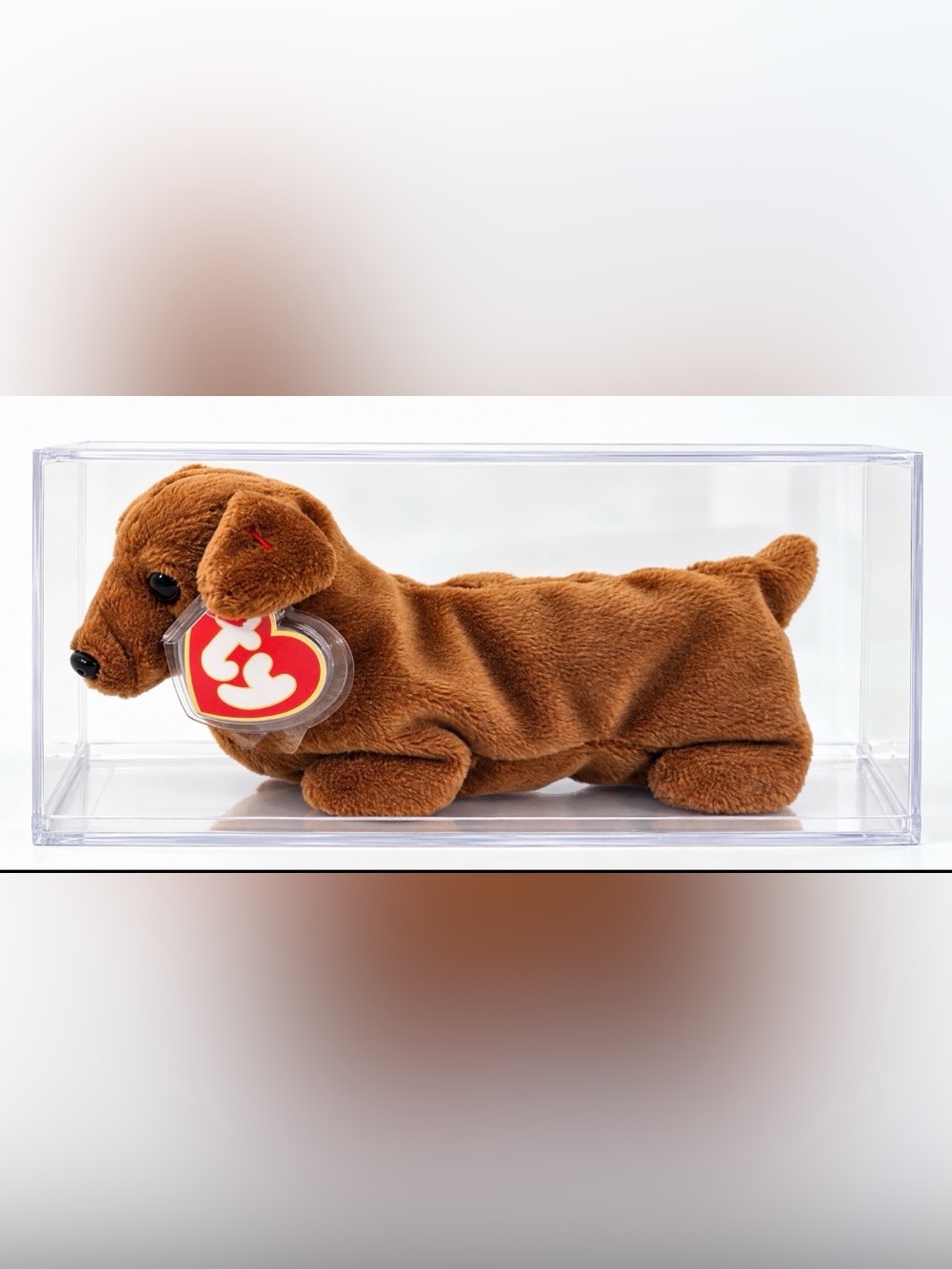 Authentic early-generation ty “Weenie” Beanie Baby